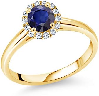 0 73カラット 天然 サファイア 指輪 リング K10 レディース セール価格 合成ホワイトサファイア 10金 イエローゴールド