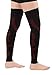 Mojo Compression Stockings Thigh Leg Sleeve 20-30mmhg Black/Red Medium