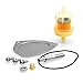 Radracing LTZ400 ATV Carburetor Carb Replacement Kit Compatible Suzuki LTZ 400 2003-2007 Kawasaki KFX 400 2003-2006 Arctic Cat DVX400 2004-2007 Yamaha Raptor 350 2004-2013 Replace 13200-07G01