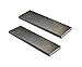 RECHERE 2PCS Vintage Canvas Grain Micarta Knife Handle Scales Slabs for Sword Knives Making 16x5x0.9cm