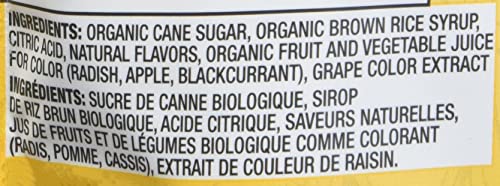 LOVELY CANDY COMPANY ORGANIC FRUIT HARD CANDY, 142 GR