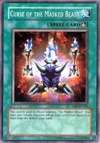 Yu-Gi-Oh! - Curse of the Masked Beast (DB1-EN219) - Dark Beginnings 1 - Unlimited Edition - Common
