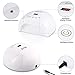 Nail Lamp, SOLVE Nail Dryer for Gel Nail Polish 48W Faster Nail Light with 4 Timer Smart Auto Sensor, Touch Screen and Large Space, Professional Nail Art Design Salon DIY at Home, White