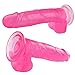 Realistic Dǐldo 7 inch with Strong Suction Cup for Women,100% Medical Grade Silicone