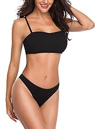 Conjunto de bikini de dos piezas con lazo frontal para dama de Memory Baby