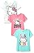 Hello Kitty Toddler Girls' 3 Pack T-Shirt, White/Pink/Mint 4T