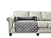 Waterproof Velvet Pet Couch Sofa Bed Slip Resistant, with 3-Sides Removable Cushions, Soft and Durable for Dogs, Cats (Medium 30″×32″×8″ Gray)thumb 1
