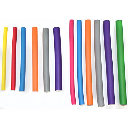 Hair Tools Bendy Rollers (Long - 12mm Red)