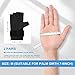 Healifty Compression Gloves - Arthritis Gloves for Arthritis Night Sleep Wrist Support Brace, Relieve and Treat Wrist Pain, Ease Muscle Tension, Half Finger (2 Pair)