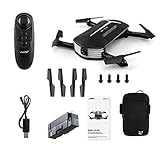 Beyondsky JJRC H37 Mini Baby Elfie Foldable G-Sensor 4CH 6 Axis Selfie Quadcopter Drone WiFi FPV 720P HD Camera (h37 Mini)