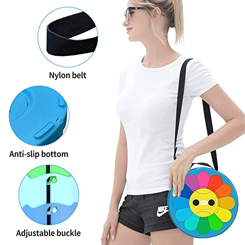 ALEVMOOM Upgraded Collapsible Stool Telescoping Stool with Cushion