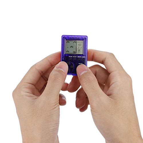 Gbell  Handheld Retro Video Game Console,Mini Tetris Game Console Students Pendant Recreational Machines Hand-Held Game Player Classic Gaming Device Toy for Kids Adult