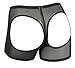 3-5 Days Delivery Fullness Butt Lifter Boyshort Tummy Control Panties Butt Enhancer Shaper,Black-without Lace,M(Fit For Waist:25