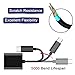 USB C to Audio Jack, VRURC Type C to 3.5mm Audio Adapter Headphone Jack Hi-Fi Realtek/DAC Noise Reduction for Pixel 2/2XL,Essential PH-1,U11,Moto Z/Z2/X4/M (3 in 1)thumb 1