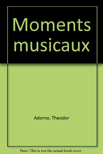 Moments musicaux