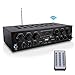 Lectronify 2-Ch. Bluetooth Home Audio Amplifier, (6) 5.25″ 2-Way in-Wall/in-Ceiling Dual 2-Way Speakers, Unidirectional Handheld Dynamic Microphone and 250 ft. Speaker Wirethumb 2