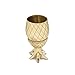W&P Pineapple Tumbler | Gold, 12 Ounce | Craft Cocktail Glass, Mid Century Modern Designer Bar Accessories