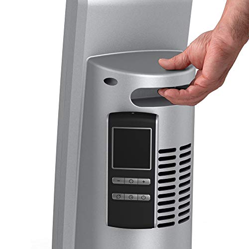 Lasko 5586 Digital Ceramic Tower Heater with Remote, Dark Grey - //coolthings.us