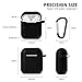 for AirPods Case - BLUEWIND 2019 Newest 360°Protective Silicone AirPods Case Cover Compatiable with Apple AirPods 1st/2nd