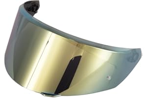 Soman New K3 Visor, Tinted K3 Tinted Shield Replacement Compatible with K3 in Sizes XL XXL 2XL with DOT(E2206) UV Protection (Gold)