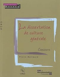 La  dissertation de culture générale