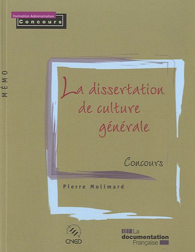La  dissertation de culture générale