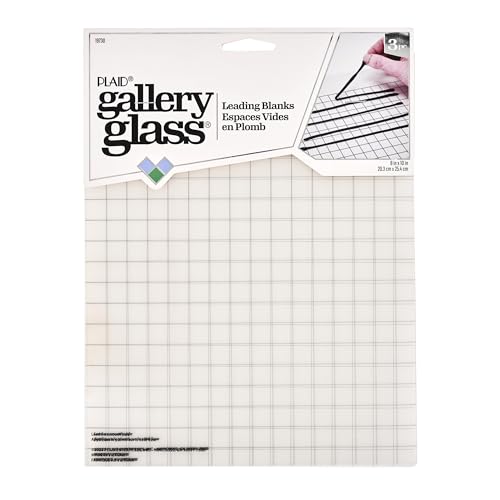 Gallery Glass Blanks, Leading, 3 Piece Set of 8 x 10
