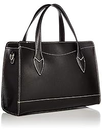 London Fog Lucy Satchel-Black