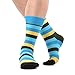 WeciBor Men's Funny Casual Argyle Striped Combed Cotton Party Dress Socks,052-53,Large, (Unisex US 7.5-12)