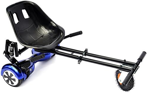 Adjustable Cool Go Kart for Two wheel smart electric scooter Hoverboard, for Kids and adults, Running as a Go-Kart, Christmas Gift (Balance Board not included) (Black)