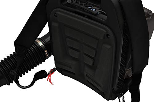 EASYG 2Stroke 3.2HP 52cc Gas Backpack Leaf Blower EPA Powered Debris w/Padded Harness - Thumbnail 6