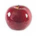 6pc Artificial Red Round Fuji Apple Apples - Plastic Fruit - Six Pieces
