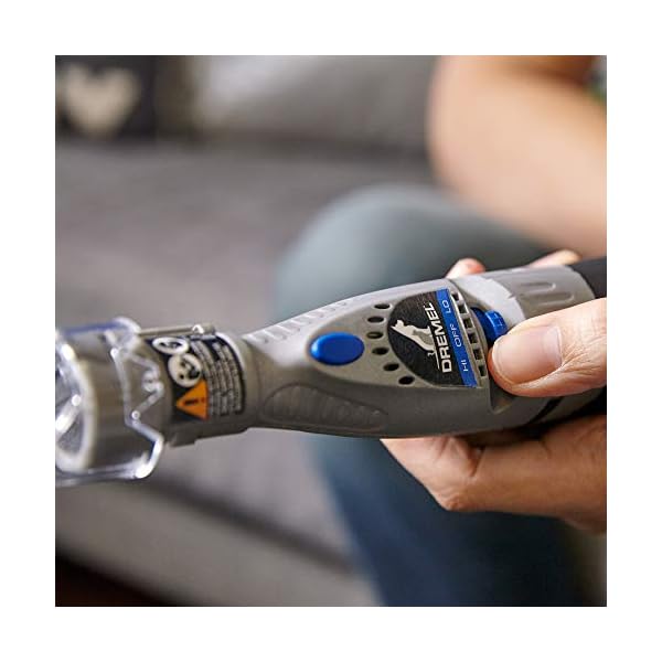 Dremel 7020 PGK Elektrischer Krallenschleifer mit leisem Motor, Nagelknipser Set (mit 14 Zubehören; Variable Drehzahl… – Bild 5