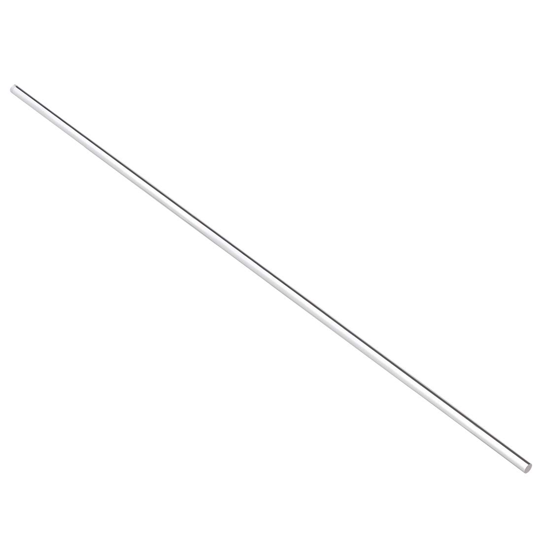 sourcing map Acrylic Round Rod,Clear,5/32 Diameter 10inch(247mm) Solid Plastic PMMA Bar
