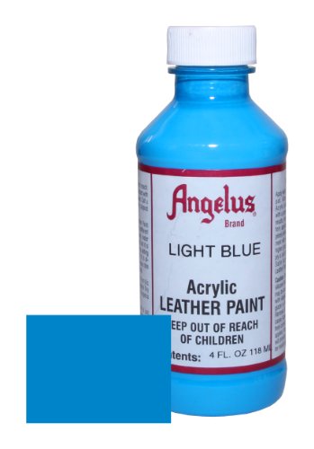 Angelus Acrylic Leather Paint-4oz.-Light Blue