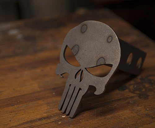 Punisher Trailer Hitch Cover - Raw/Unfinished