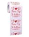 Valentine’s Day Toilet Paper Decorations - Gag Gift Anniversary Present Party Decor(Set of 2)