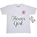 Inktastic Big Girls' Flower Girl Wedding Butterfly Youth T-Shirt