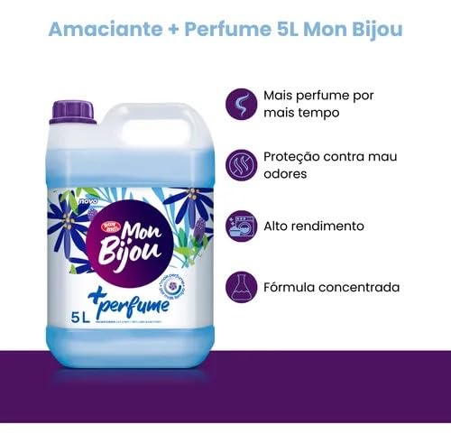 Mon Bijou Amaciante Regular +Perfume 5L