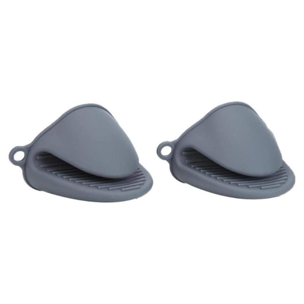 ETHAN 2 Piezas de Silicona Guantes Horno microondas Calor Aislado ...