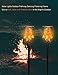 MUMTOP Solar Torch Lights Outdoor Waterproof Dancing Flickering Flame Dusk to Dawn Auto On/Off Solar Lights Outdoor Pathway Garden Yard Decor,2 Pack