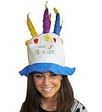 Funny Party Hats Felt Birthday Cake With Candles Hat - Hilarious Felt Birthday Cake With Candles Hat