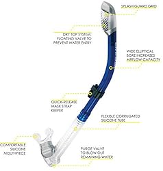 Cressi Supernova Dry, Clear/Cobalt