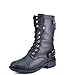 Dream Pairs Round Toe Lace up Military Combat Boots