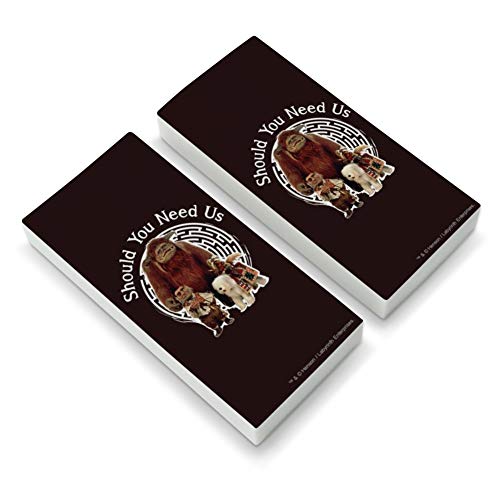 Should You Need Us Labyrinth with Ludo Hoggle and Didymus Eraser Set of 2