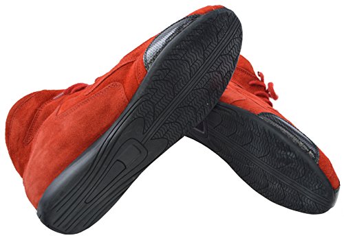RJS Racing SFI 3.3/5 Racing Driving Shoes RED Mens 12 / Womens 14 - Thumbnail 4