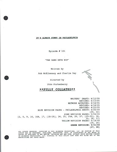 2 Kaitlin+Signed+Always+Philadelphia+Episode