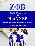Zeta Phi Beta Meeting Notes & Planner: My Plans