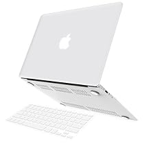 iBenzer Basic Soft-Touch Series Plastic Hard Case & Keyboard Cover for Apple Macbook Air 13-inch 13