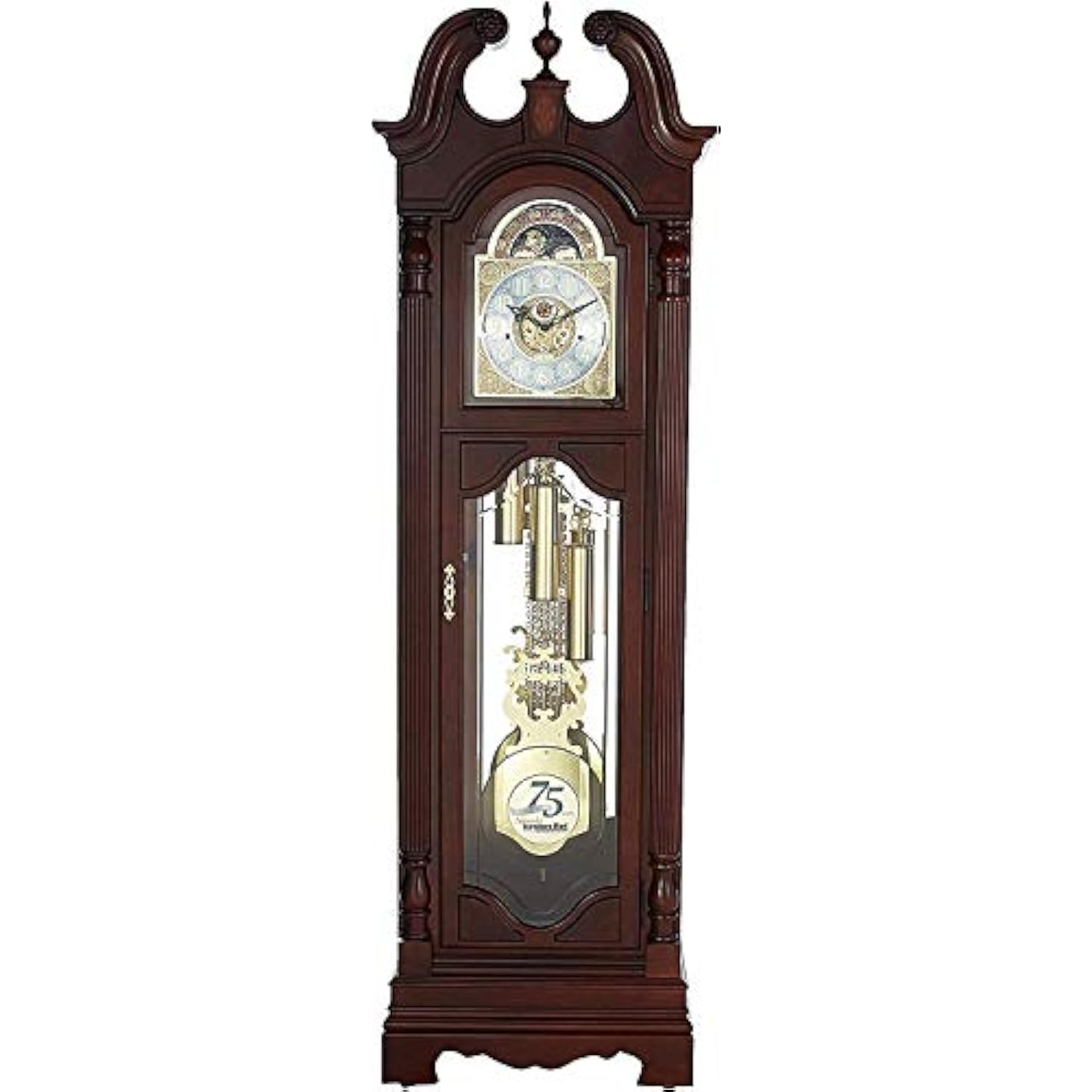 Howard Miller Beckett Floor Clock 611194 Windsor Cherry Grandfather Vertical 20867040681 eBay